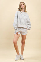 TCEC OVERSIZED Camouflage Sweatshirt in Grey