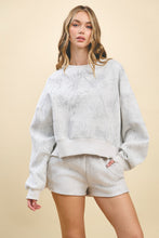 Load image into Gallery viewer, TCEC OVERSIZED Camouflage Sweatshirt in Grey
