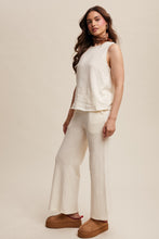 Load image into Gallery viewer, Listicle Textured Soft Knit Set in Cream
