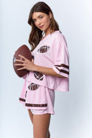 RARERAW Game Day Football Set in Pink