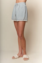 Load image into Gallery viewer, RARERAW Palm Beach Striped Pajama Set in Navy Stripe
