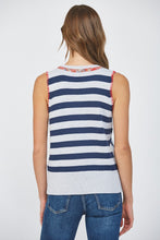 Load image into Gallery viewer, FATE Sleeveless Star Knit Sweater in in Heather Grey
