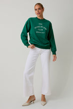 Load image into Gallery viewer, Sunday Edition "THE HOME BY 8PM CLUB" Sweatshirt in Green
