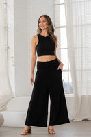 Sew in Love Wide Leg Pants in Black