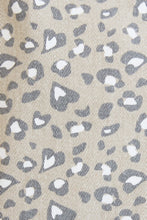 Load image into Gallery viewer, Sunday Edition Animal Print Barrel Pants in Taupe-Grey Animal
