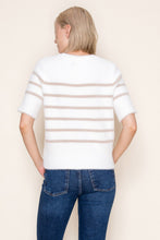 Load image into Gallery viewer, White Birch Striped Knit Sweater in Ivory
