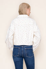 Load image into Gallery viewer, White Birch Floral Print Jacket in Off White
