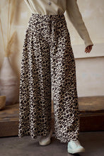 Load image into Gallery viewer, LovLov Animal Print Wide Leg Pants in Leopard
