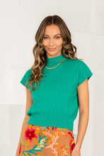 Load image into Gallery viewer, Sew in Love Solid Color Soft Knit Sweater in Emerald
