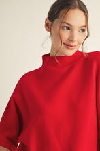 Load image into Gallery viewer, Jodifl Soft Knit Sweater Top in Red
