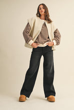 Load image into Gallery viewer, AnnieWear Boucle Knit Vest in Oatmeal
