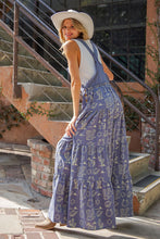 Load image into Gallery viewer, ee:some Western Graphic Print Jumpsuit in Indigo
