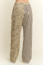 Load image into Gallery viewer, Jade by Jane Mix n Match Leopard-Stripe Pants in Black
