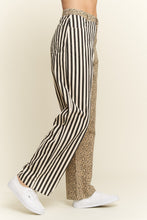 Load image into Gallery viewer, Jade by Jane Mix n Match Leopard-Stripe Pants in Black

