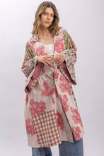 Load image into Gallery viewer, BlueVelvet Multi Print Mixed Patchwork Jacket in Pink
