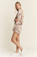 Jade by Jane Camo Lounge Set in Pink