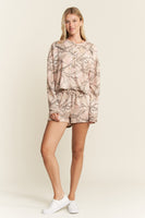 Jade by Jane Camo Lounge Set in Pink