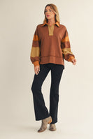 Jodifl Mix n Match Casual Top in Chocolate