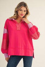 Load image into Gallery viewer, Jodifl Mix n Match Casual Top in Fuchsia
