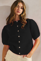 LovLov Luxe Soft Knit Cardigan in Black