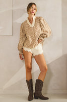 LovLov Forest Leaf Botanica with Lace Top in Mocha