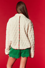 Load image into Gallery viewer, RARERAW Quilted Nutcracker Jacket in Cream
