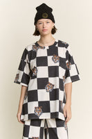 Jade by Jane Tiger Print Set in Black