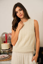 Load image into Gallery viewer, LovLov Beneath The Trail Of Soft Ruffles Bloom Knit Top in Ivory
