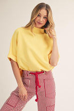Load image into Gallery viewer, Jodifl Soft Knit Sweater Top in Yellow
