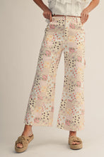 Load image into Gallery viewer, LovLov Vintage Pastel Floral Patchwork Wide Leg Pants in Floral ON ORDER
