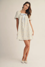 Load image into Gallery viewer, LovLov Blue Ribbon Meadow Bloom Dress in Floral
