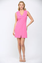 Load image into Gallery viewer, FATE Scalloped Peter Pan Collar Mini Dress in Bubblegum Pink

