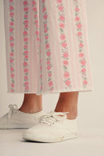 Load image into Gallery viewer, LovLov Vintage Rose Patterned Stripe Relaxed Fit Pants in Floral
