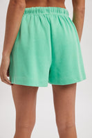 Wishlist Soft-Touch Knit Shorts in Spring Green