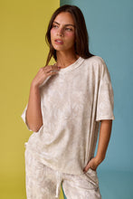 Load image into Gallery viewer, Papermoon Ribbed Loose Fit Top in Camo
