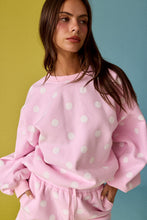 Load image into Gallery viewer, Papermoon Polka Dot Fleece Set in Pink/White Dot
