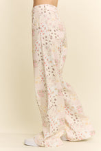 Load image into Gallery viewer, Jade by Jane Floral Patchwork Wide Leg Pants in Multi Color
