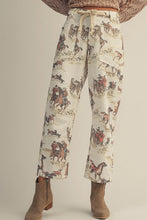 Load image into Gallery viewer, LovLov Frontier Reverie Equestrian Narrative Pants in Multi
