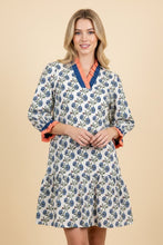 Load image into Gallery viewer, Heimish Botanical Floral Mini Dress in Cream

