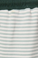 Le Lis Stripe Wide Leg Lounge Pants in Dusty Green Stripe