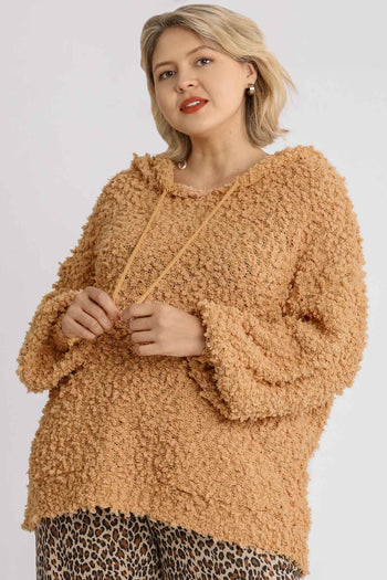 Umgee Hooded Sweater in Desert