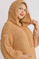 Umgee Hooded Sweater in Desert