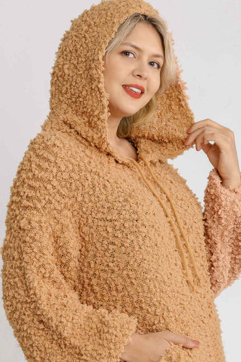 Umgee Hooded Sweater in Desert