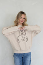 Load image into Gallery viewer, Things Between HOWDY Sweatshirt in Taupe
