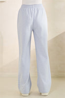 Veveret Striped Lounge Pants in Blue