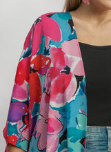 Load image into Gallery viewer, Umgee Floral Print Kimono in Pink Mix
