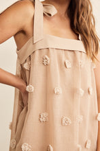 Load image into Gallery viewer, In February Blossom Floral Embroidery Midi Dress in Mocha Dress In February   
