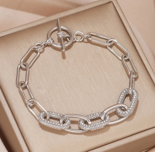 Fine By Me Bracelet in Silver