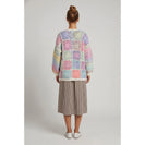 twentifourth Handmade Rainbow Crochet Cardigan in Pastel Dreams