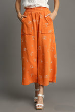 Load image into Gallery viewer, Umgee French Terry Waistband Bottoms in Burnt Orange
